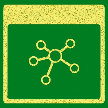 Bağlantılar sayfası grenli doku simgesini takvim