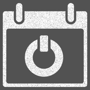 Takvim gün grenli doku simge üzerinde açmak