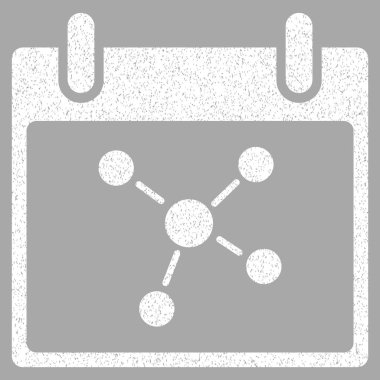 Bağlantıları takvim gün grenli doku simgesi