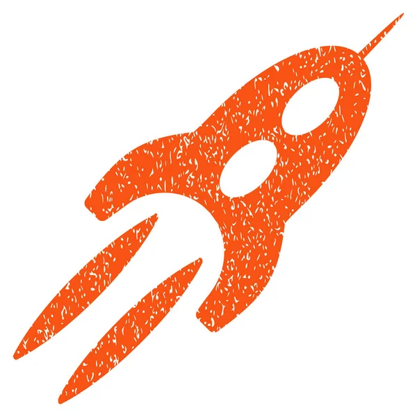 Starship grynig konsistens ikonen — Stock vektor