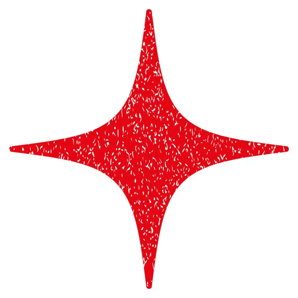 Stern körnige Textur Symbol — Stockvektor