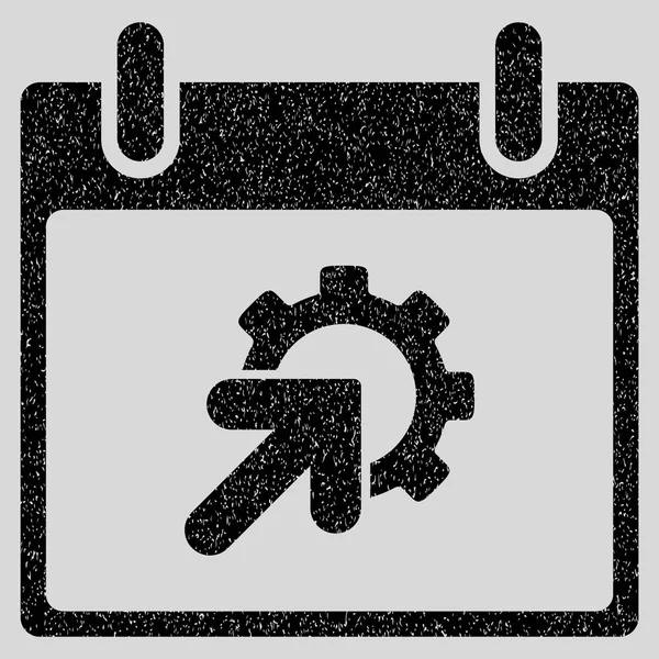 Dişli Tümleştirme takvim gün grenli doku simgesi