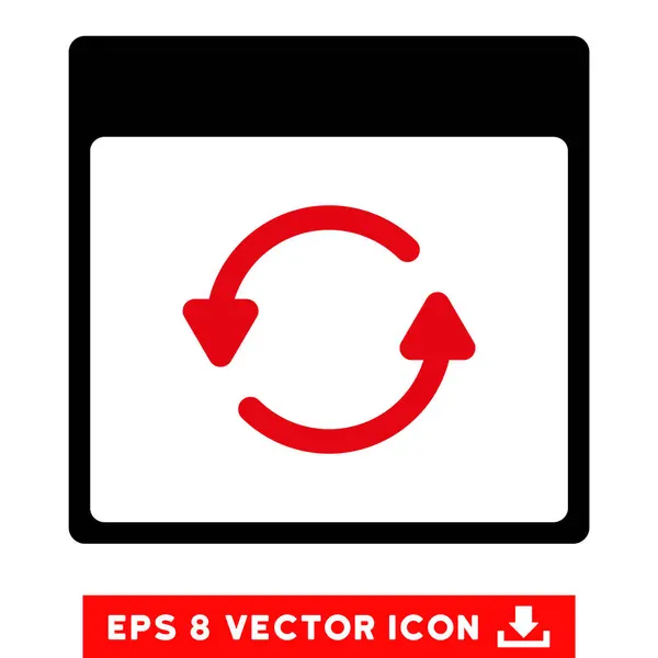 Mettre à jour le calendrier Page vectoriel Eps Icône — Image vectorielle