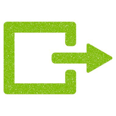 Çıkış grenli doku simgesi