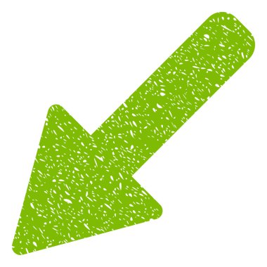 Aşağı ok grenli doku simgesini sol