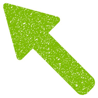 Sol yukarı ok grenli doku simgesi