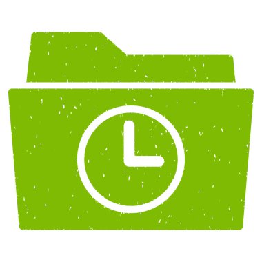 Geçici klasör grenli doku simgesi