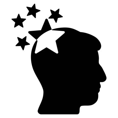 Yıldız kafa düz simgesi isabet