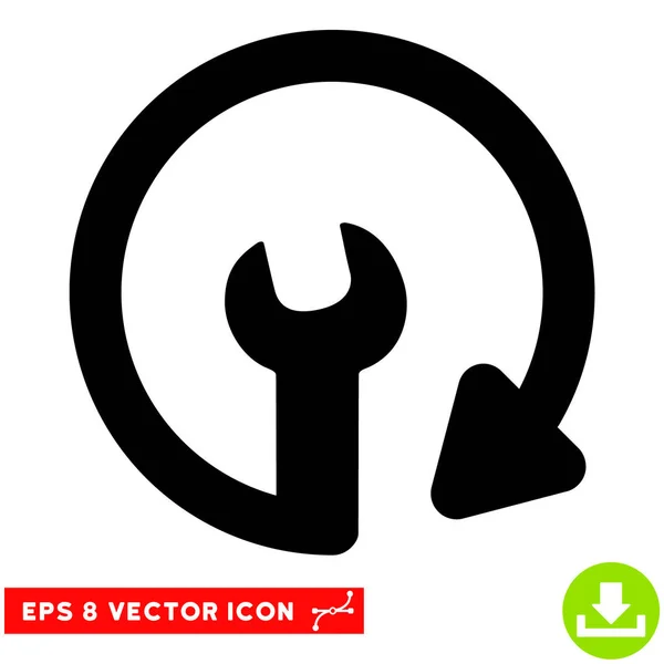 Repeat Service Vector Eps Icon — Stock Vector