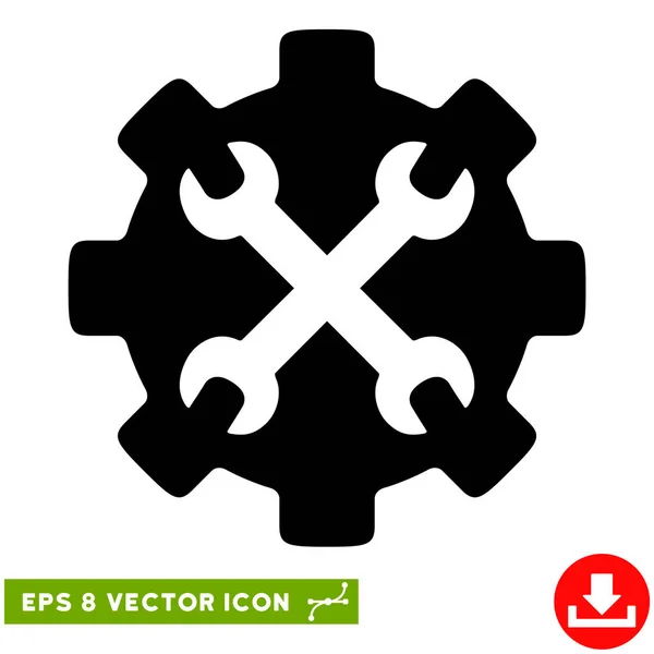 Service Tools Vector Eps Icon — Stock Vector