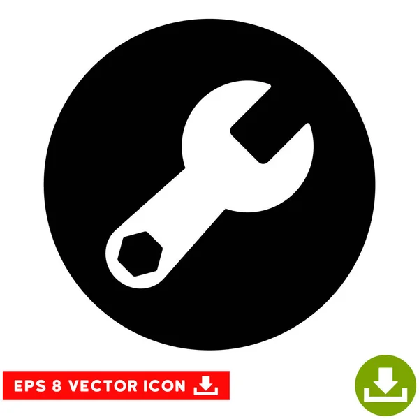 Wrench Vector Eps Icon — Stock Vector