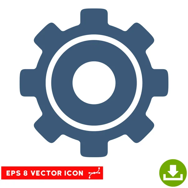 Cog Vector Eps Ícone — Vetor de Stock