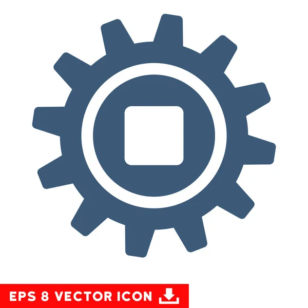 Cog Vector Eps Ícone — Vetor de Stock