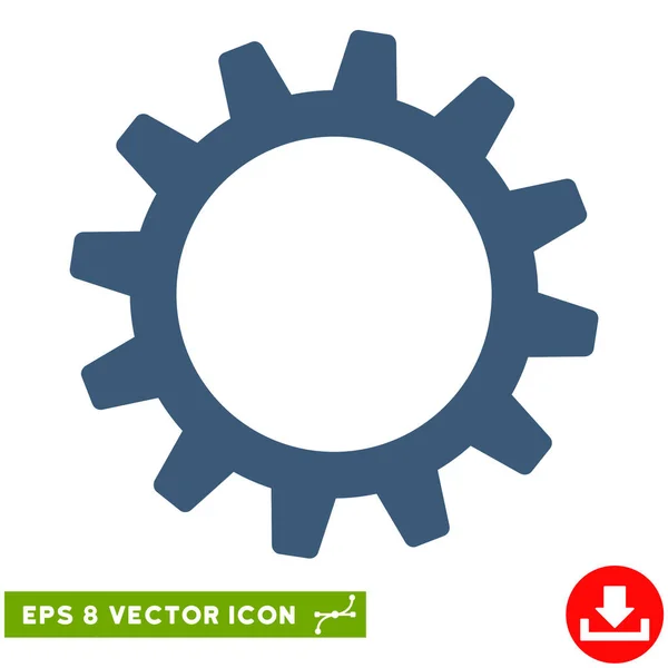 Zahnradvektor eps-Symbol — Stockvektor