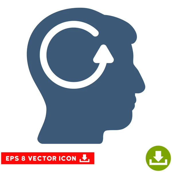 Refresh Head Memory Vector Eps Icon — Stock Vector