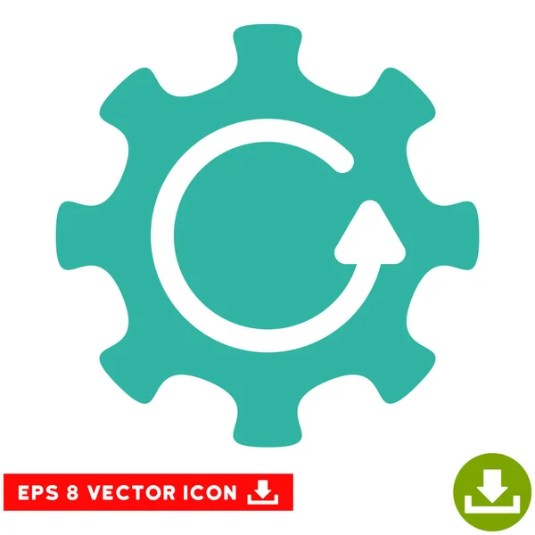 Cog Rotation Direction Vector Eps — стоковый вектор