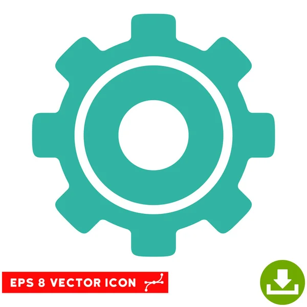 Cog Vector Eps icono — Vector de stock