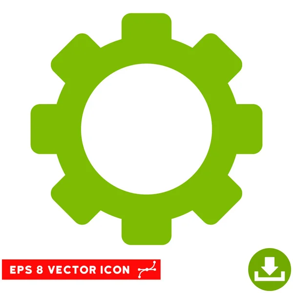 Fogaskerék vektor Eps ikonra — Stock Vector