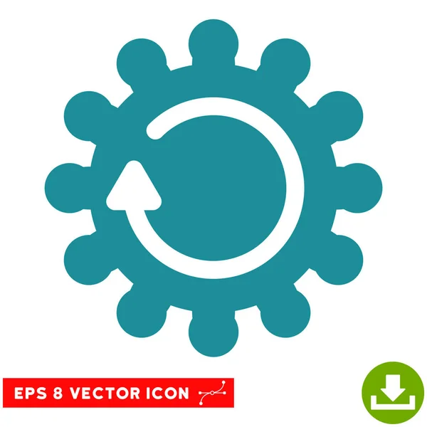COG Rotation vektor EPS-ikonen — Stock vektor