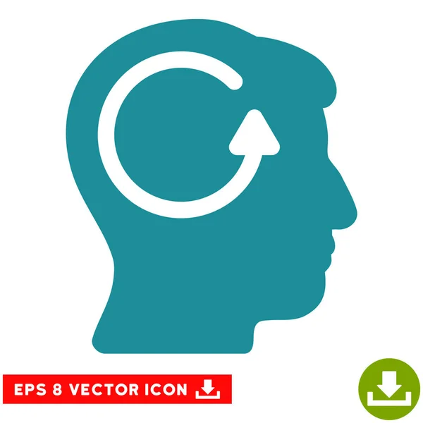 Refresh Head Memory Vector Eps Icon — Stock Vector