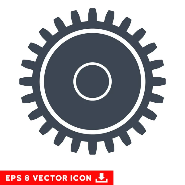 Зубчатой вектор Eps значок — стоковый вектор