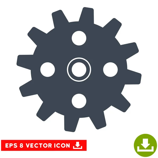 Cogwheel Vector Eps icono — Vector de stock