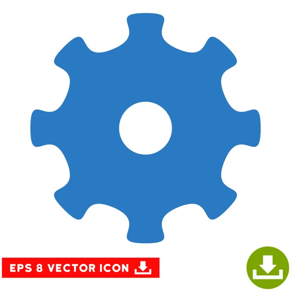Значок шестеренки вектор Eps — стоковый вектор