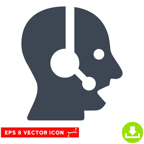 Operator Vector Eps Icon — Stock Vector