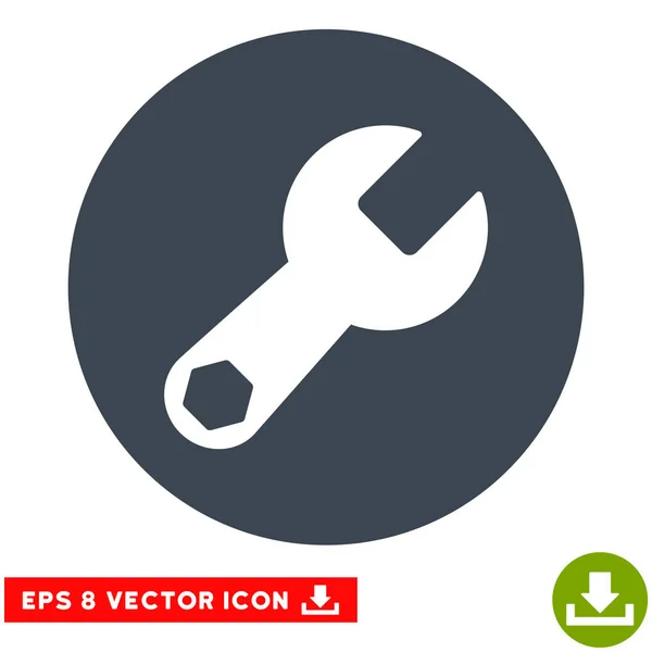 Wrench Vector Eps Icon — Stock Vector