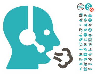 Operatör konuşma simgesini ücretsiz bonus