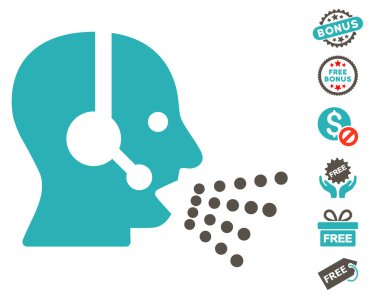 Operatör konuşma simgesini ücretsiz bonus