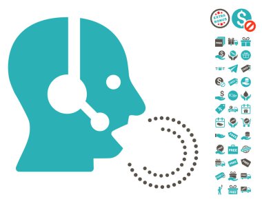 Operatör konuşma simgesini ücretsiz bonus