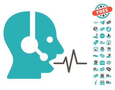 Operatör konuşma simgesini ücretsiz bonus