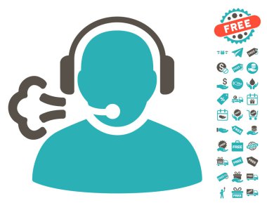 Operatör konuşma simgesini ücretsiz bonus