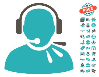 Operatör konuşma simgesini ücretsiz bonus