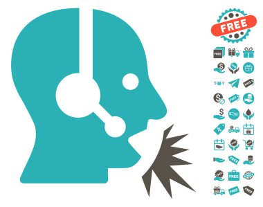 Operatör konuşma simgesini ücretsiz bonus