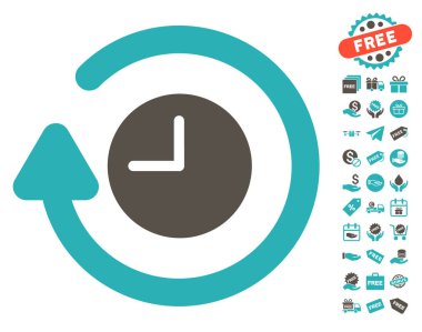 Saat simgesi ücretsiz Bonus ile tekrar