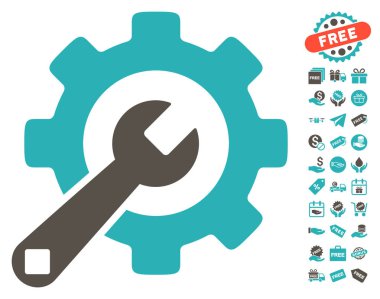 Ücretsiz Bonus simgesiyle hizmet araçları