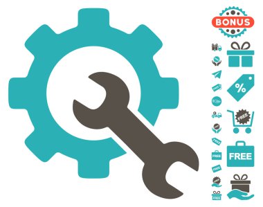 Ücretsiz Bonus simgesiyle hizmet araçları