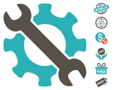 Ücretsiz Bonus simgesiyle hizmet araçları