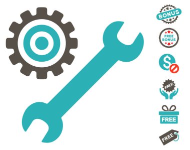 Ücretsiz Bonus simgesiyle hizmet araçları