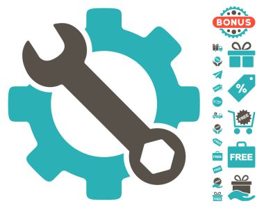 Ücretsiz Bonus simgesiyle hizmet araçları