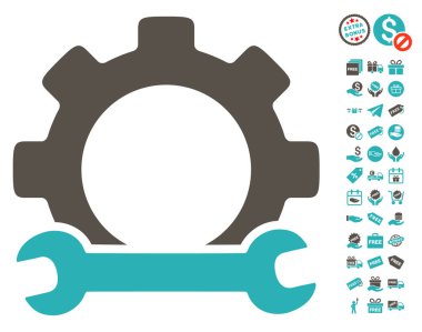 Ücretsiz Bonus simgesiyle hizmet araçları
