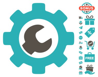 Ücretsiz Bonus simgesiyle hizmet araçları