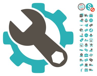 Ücretsiz Bonus simgesiyle hizmet araçları