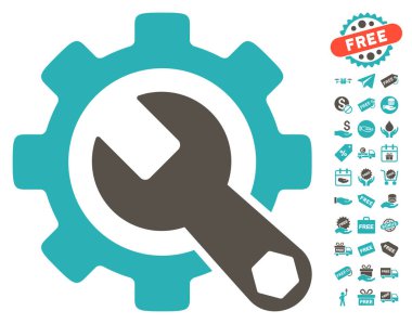 Ücretsiz Bonus simgesiyle hizmet araçları