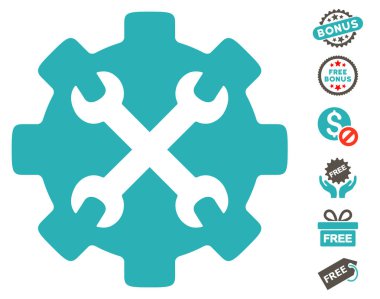 Ücretsiz Bonus simgesiyle hizmet araçları