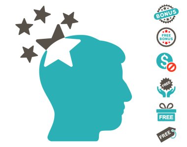 Yıldız kafa simgesi ücretsiz Bonus ile vurmak