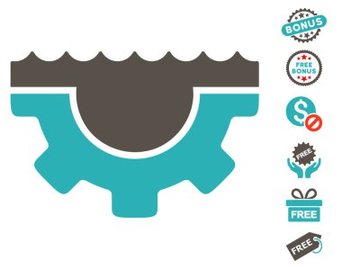Su Servisi dişli simgesini ücretsiz bonus