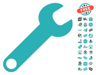 İngiliz anahtarı simgesini ücretsiz bonus